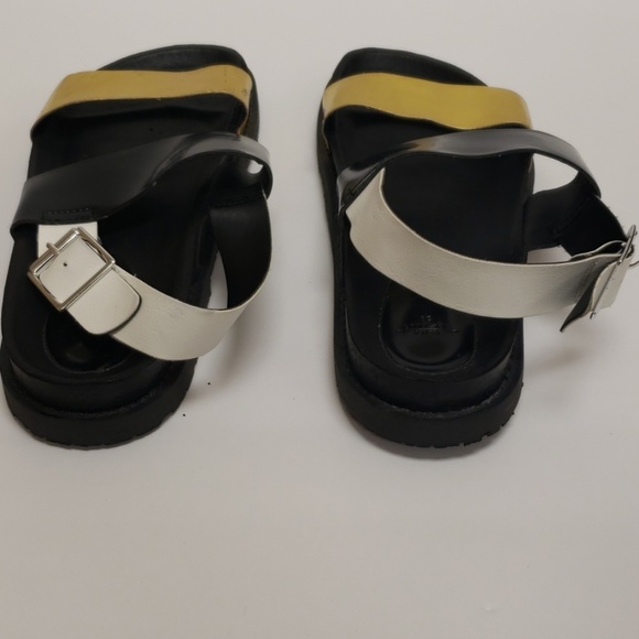 Zara Strappy Sandals Size 7.5 - Picture 6 of 8